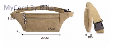 Bauch.- Schulter.- Crossbodytasche